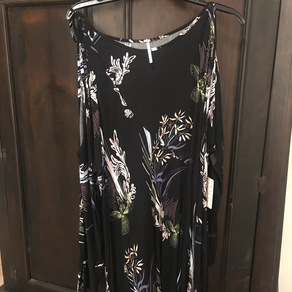 NWT Free People Clear Skies Cold Shoulder Tunic - Picture 3 of 6